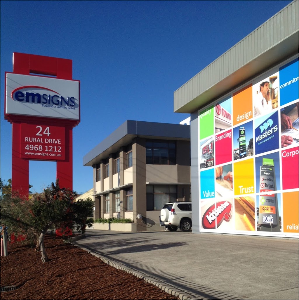 EM Signs | 24 Rural Dr, Newcastle NSW 2304, Australia | Phone: 1300 000 367