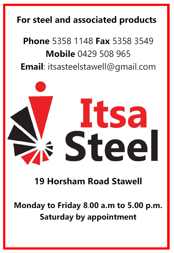Itsa Steel |  | 19 Horsham Rd, Stawell VIC 3380, Australia | 0353581148 OR +61 3 5358 1148