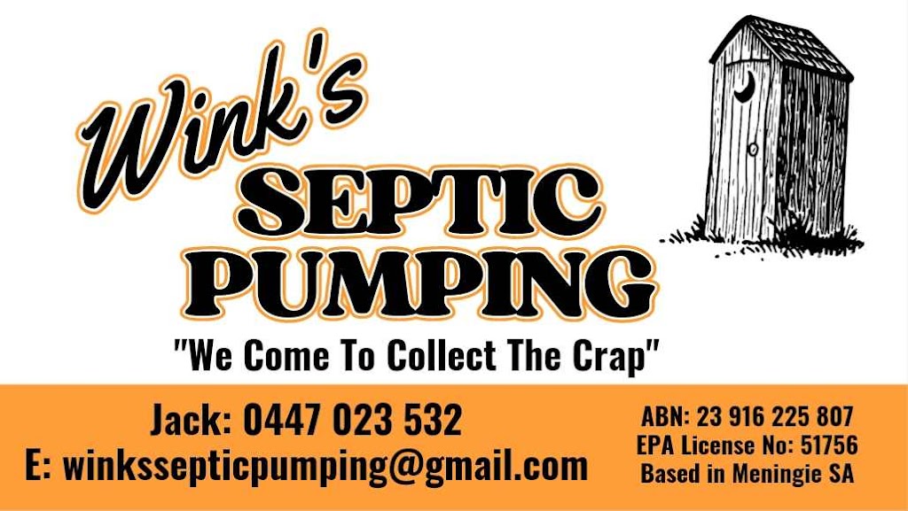 Winks Septic Pumping | 213 McIntosh Way, Meningie SA 5264, Australia | Phone: 0447 023 532