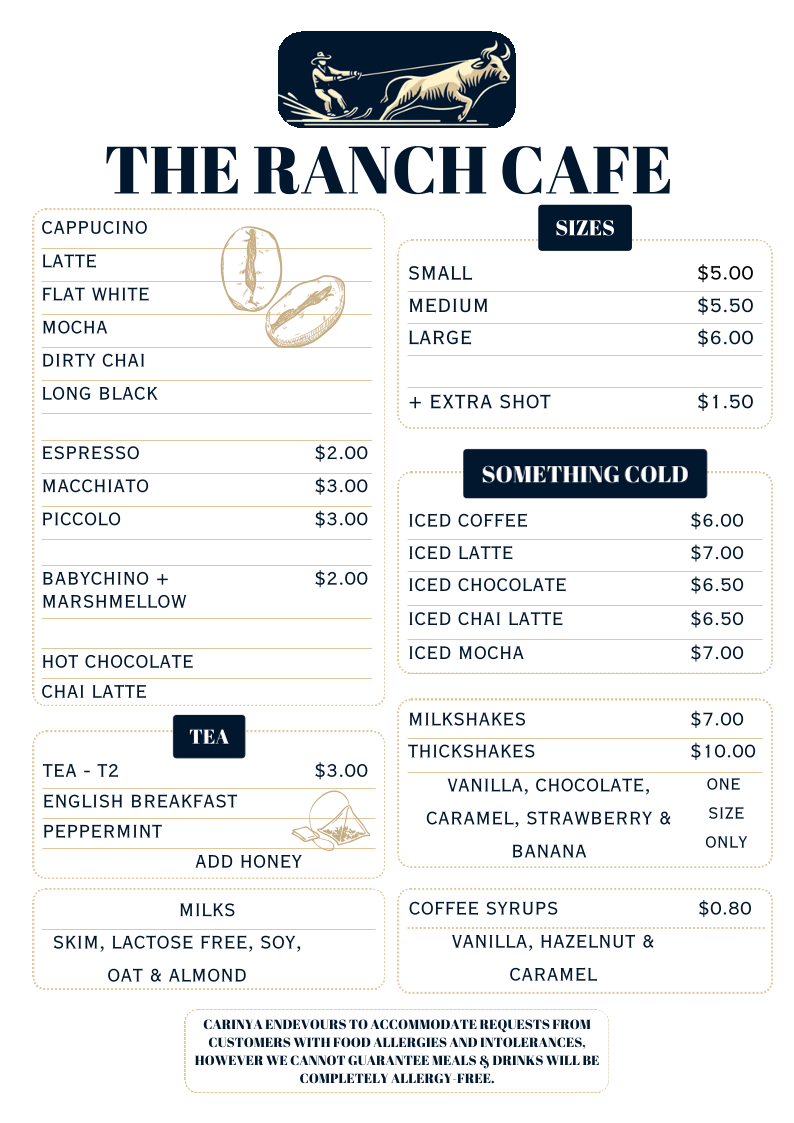 The Ranch Café | 2720 River Rd, Wisemans Ferry NSW 2775, Australia | Phone: 0448 837 639