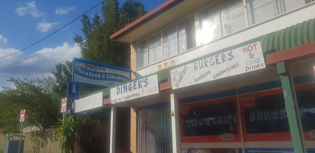 Dingers Seafood & Take Away | cafe | Toowoomba Rd, Crows Nest QLD 4355, Australia | 0746982567 OR +61 7 4698 2567