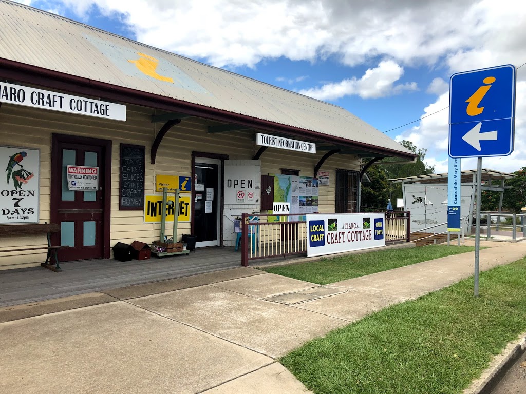 Tiaro Visitor Information Centre | travel agency | Mayne St, Tiaro QLD 4650, Australia | 0741292599 OR +61 7 4129 2599