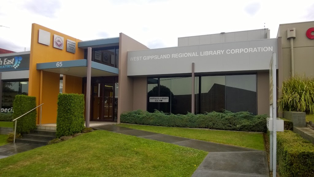 Support Centre - Myli - My Community Library | point of interest | Regional Support Centre 2, 65 Victoria St, Warragul VIC 3820, Australia | 0356222849 OR +61 3 5622 2849
