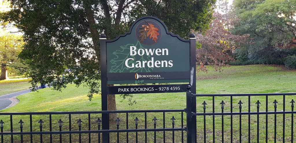 Bowen Gardens | park | 95 Bowen St, Camberwell VIC 3124, Australia
