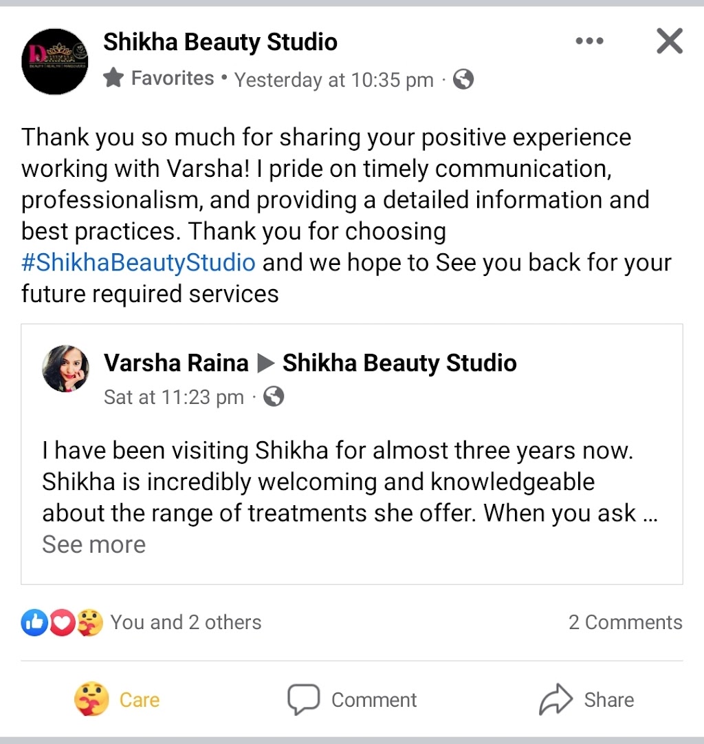 Shikha Beauty Studio (Parlour and Salon) | beauty salon | 51 Perrin Cct, Banks ACT 2906, Australia | 0410038603 OR +61 410 038 603