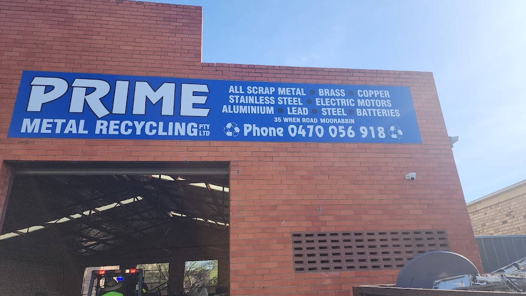 Prime metal recycling | point of interest | 35-37 Wren Rd, Moorabbin VIC 3189, Australia | 0470056918 OR +61 470 056 918