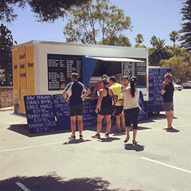 Burswood Seafood Crawley Fish Truck | Hackett Dr, Crawley WA 6009, Australia | Phone: (08) 9470 1389