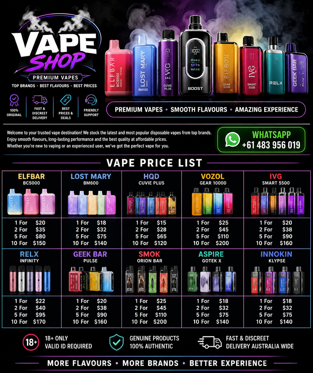 SMS Vape cannabis shop | Tonkin Hwy, Oakford WA 6121, Australia | Phone: 0483 956 019