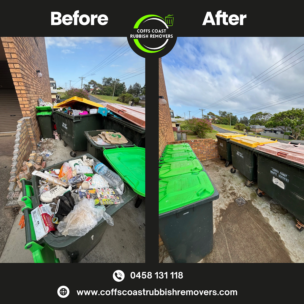 Coffs Coast Rubbish Removers | Little Cove Rd, Emerald Beach NSW 2456, Australia | Phone: 0458 131 118