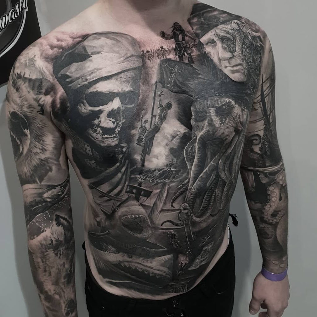 Gallery Tattoo Company | Shop 10/37e Ferodale Rd, Medowie NSW 2318, Australia | Phone: (02) 4982 8892