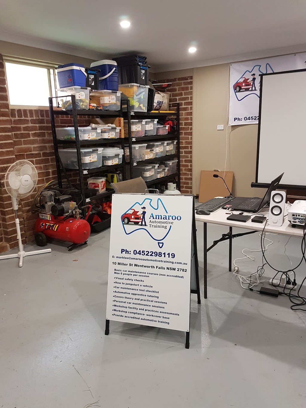 Amaroo Automotive Training | 10 Miller St, Wentworth Falls NSW 2782, Australia | Phone: 0452 298 119