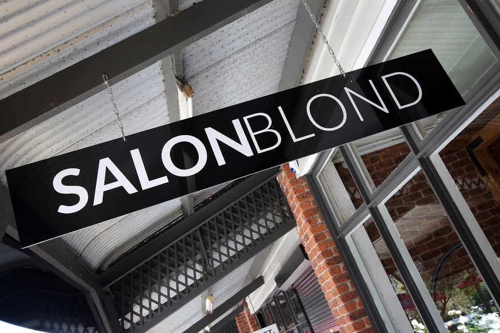Salon Blond | hair care | 5/240 Yarra St, Warrandyte VIC 3113, Australia | 0398441925 OR +61 3 9844 1925