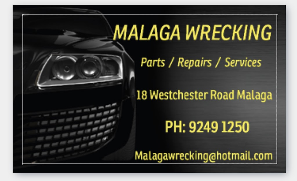 Malaga Auto Wreckers | 18 Westchester Rd, Malaga WA 6090, Australia | Phone: 0421 640 504