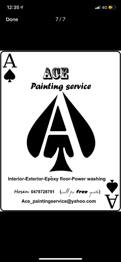 ace painting service | 179 Military Rd, Avondale Heights VIC 3034, Australia | Phone: 0478 728 791
