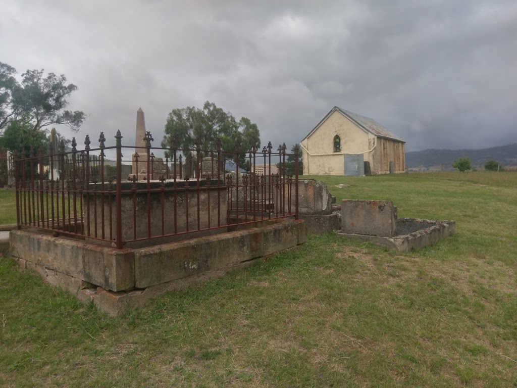 The historic St Peters church and graveyard Mutton Falls | tourist attraction | Tarana NSW 2787, Australia