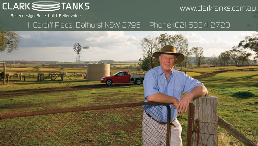 Clark Tanks | 1 Cardiff Pl, Bathurst NSW 2795, Australia | Phone: (02) 6334 2720