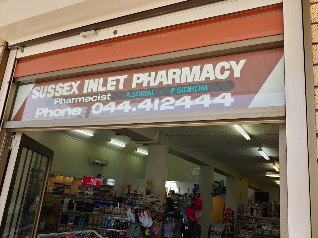 Sussex Inlet Pharmacy | pharmacy | 192 Jacobs Dr, Sussex Inlet NSW 2540, Australia | 0244412444 OR +61 2 4441 2444