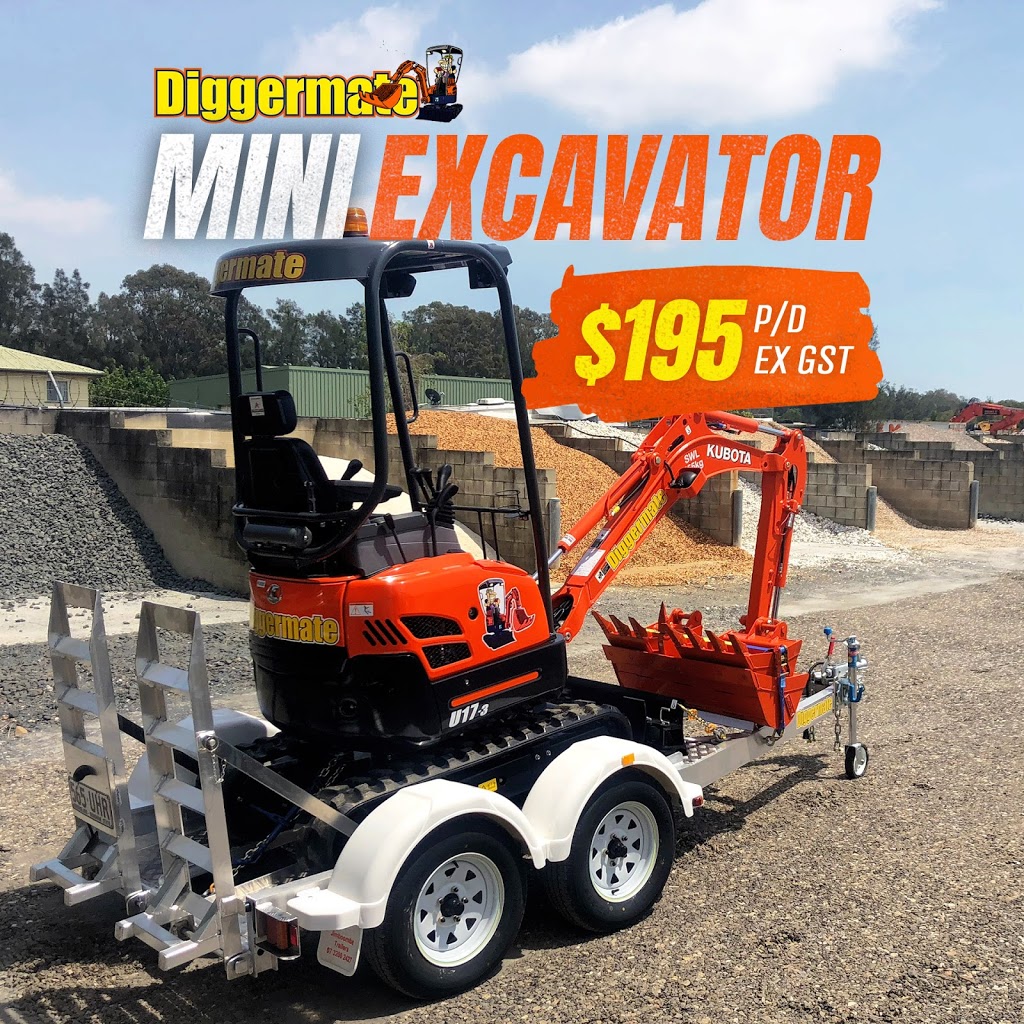 Diggermate Mini Excavator Hire Leppington | 11 Ingleburn Rd, Leppington NSW 2179, Australia | Phone: 0428 770 036