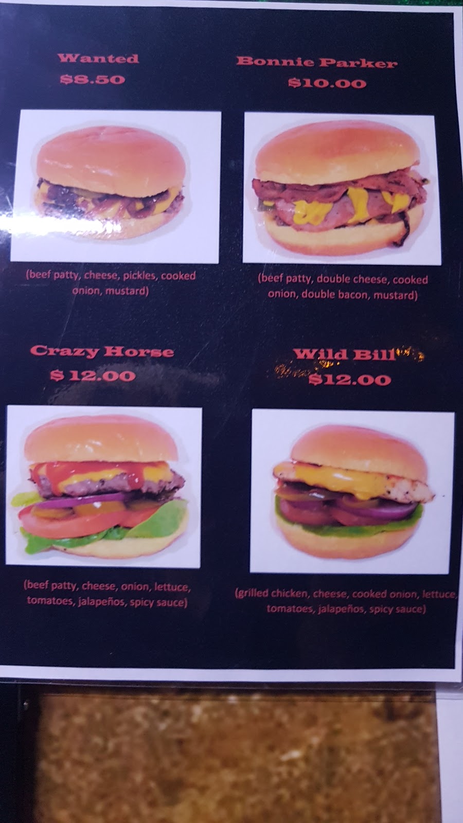 Wild Wild West Burgers | Braybrook VIC 3019, Australia | Phone: 0426 408 789