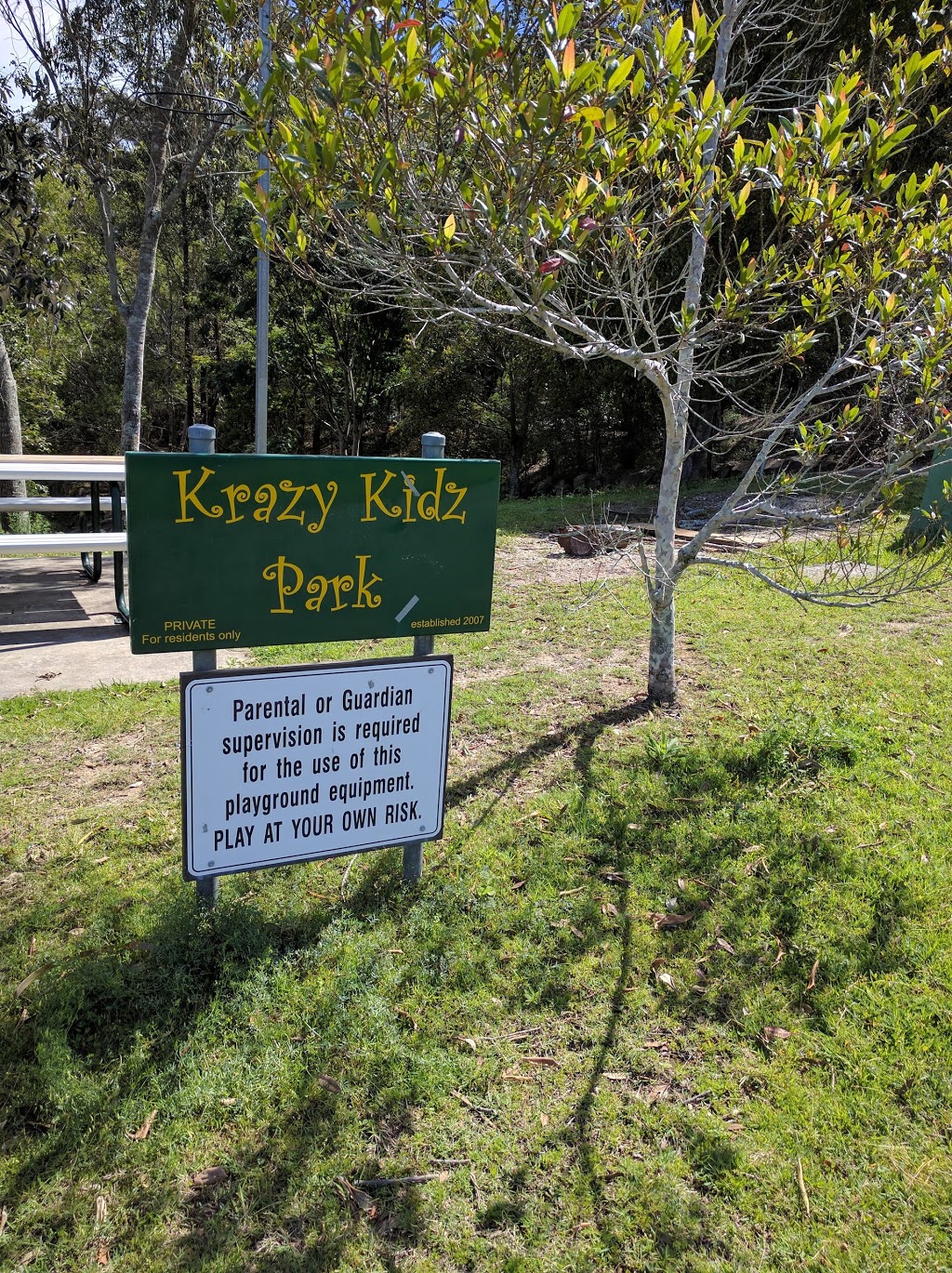 Krazy Kids Park-For Local Residents Only | park | 24 Leila Pl, Pullenvale QLD 4069, Australia