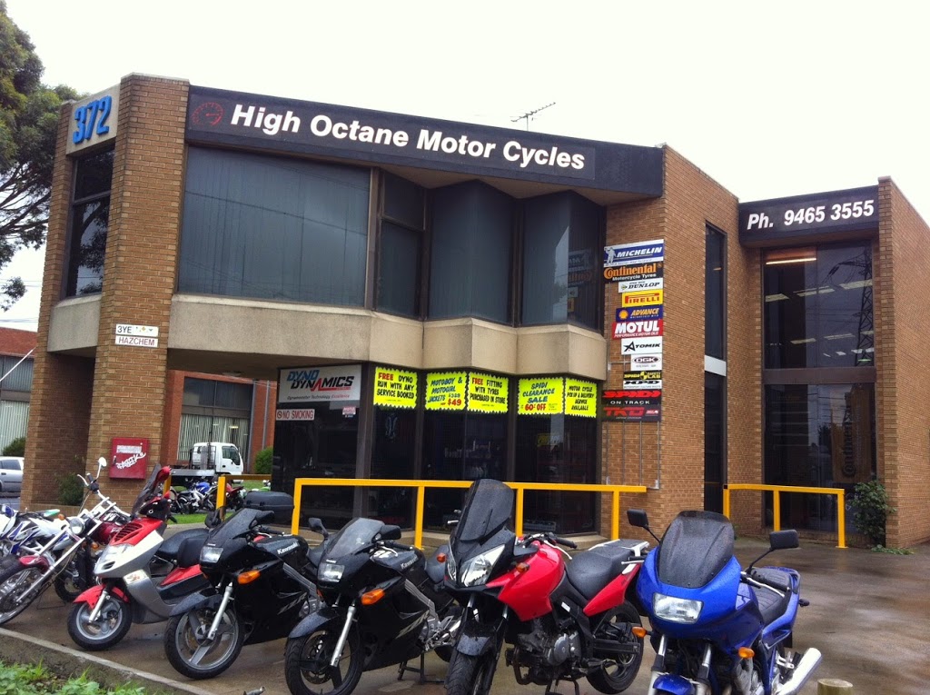 High Octane Motor Cycles Pty Ltd | car repair | 372 Settlement Rd, Thomastown VIC 3074, Australia | 0394653555 OR +61 3 9465 3555