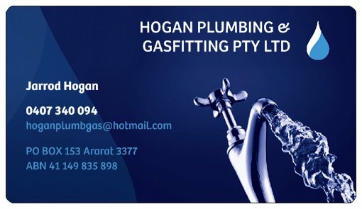 Hogan Plumbing & Gasfitting Pty Ltd | 42 Jengarla Ct, Ararat VIC 3377, Australia | Phone: 0407 340 094