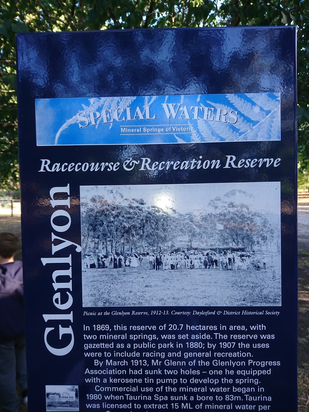 Glenlyon Mineral Springs (Pump) & Picnic Ground | park | Glenlyon VIC 3461, Australia