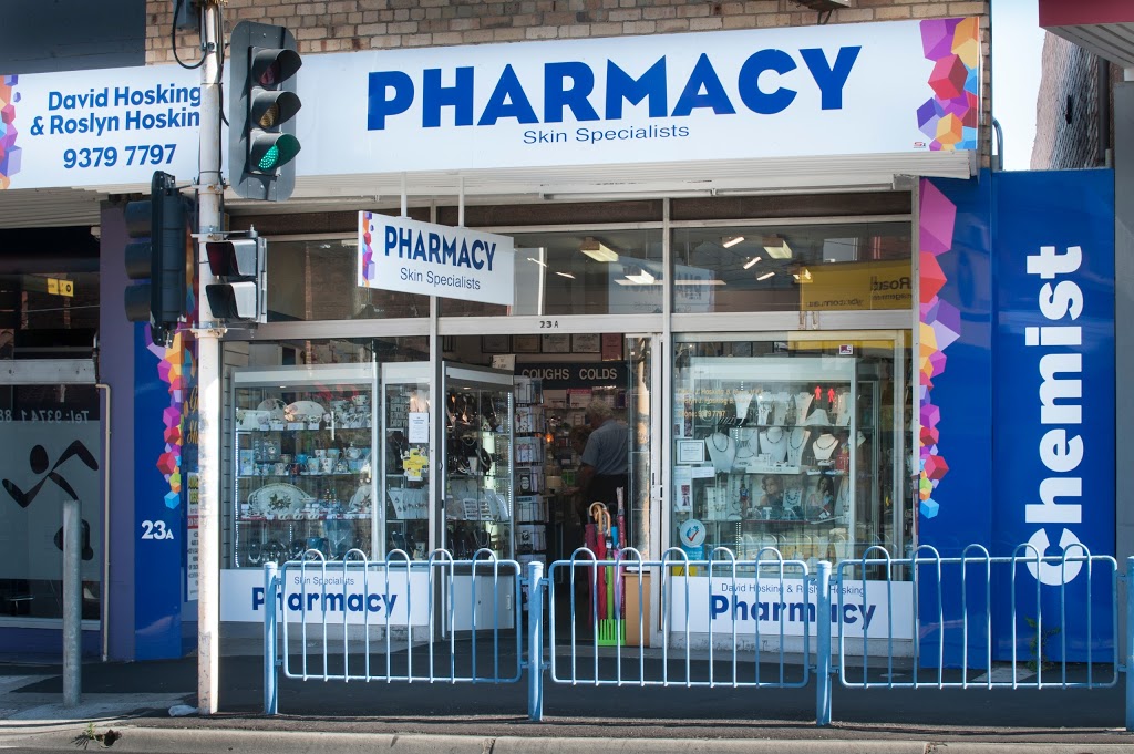 David Hoskings Pharmacy | pharmacy | 23A Keilor Rd, Essendon VIC 3040, Australia | 0393797797 OR +61 3 9379 7797