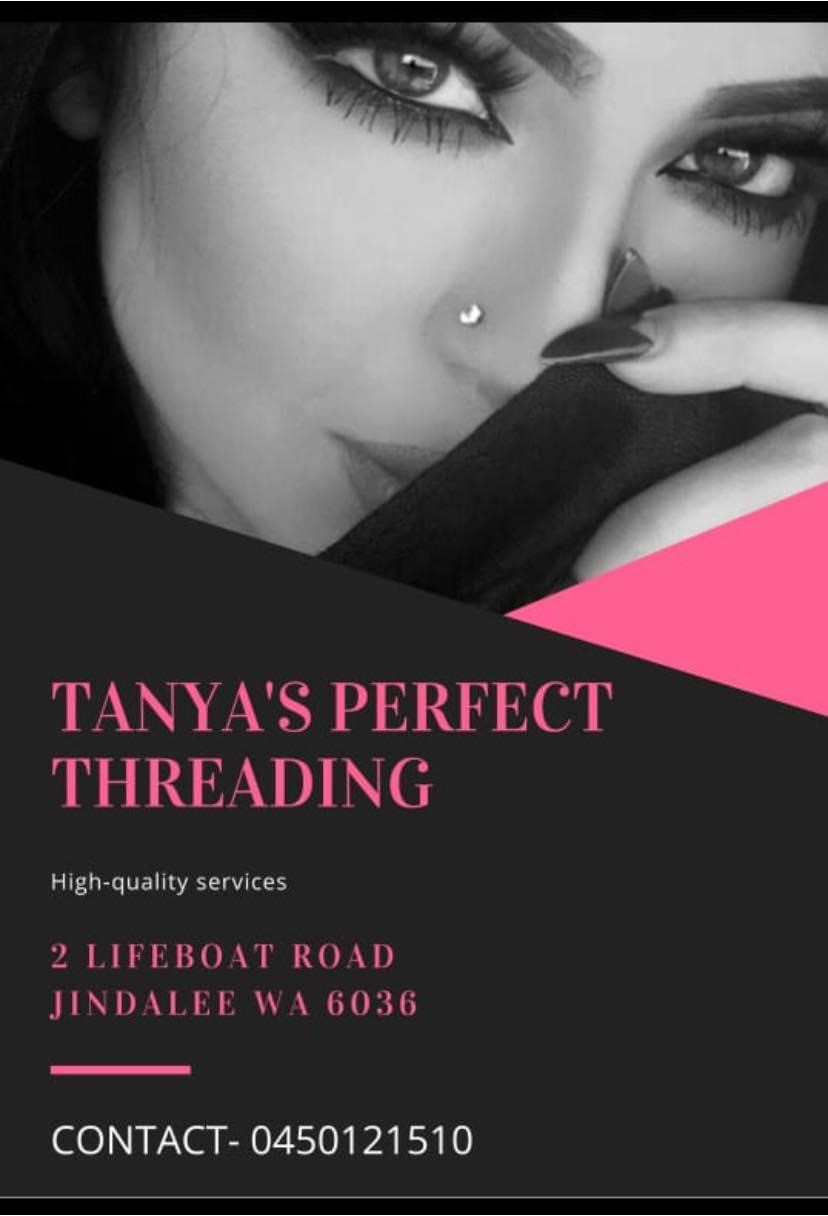 Tanya threading |  | Lifeboat Rd, Jindalee WA 6036, Australia | 0450121510 OR +61 450 121 510