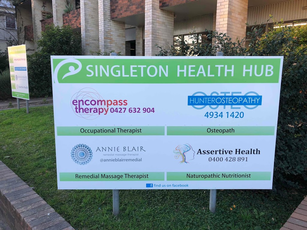 Encompass Therapy | health | Singleton Health Hub, 2/104 George St, Singleton NSW 2330, Australia | 0427632904 OR +61 427 632 904