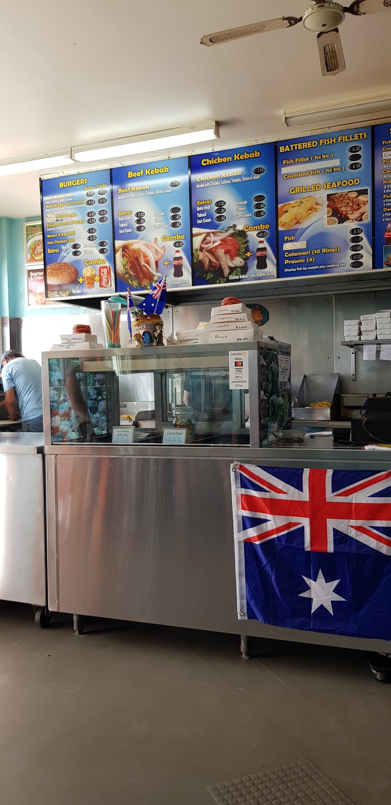 Ocean Blue W.B. | meal takeaway | 2/62-64 Wallarah Rd, Gorokan NSW 2263, Australia | 0243927611 OR +61 2 4392 7611