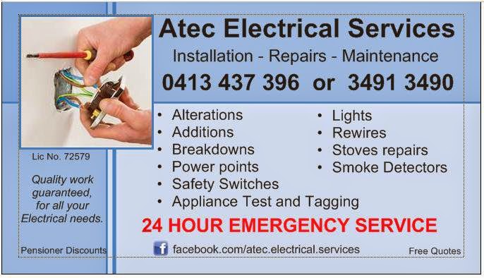 Atec Electrical & Air | Kallangur QLD 4503, Australia | Phone: 0413 437 396