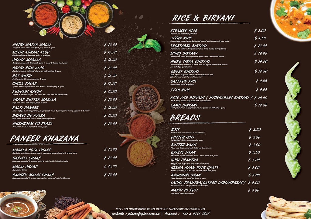 Pinch of Spice Melbourne | Best Indian Restaurant In Melbourne | restaurant | 3030 Melbourne, 3/49 Cherry St, Werribee VIC 3030, Australia | 0397417597 OR +61 3 9741 7597