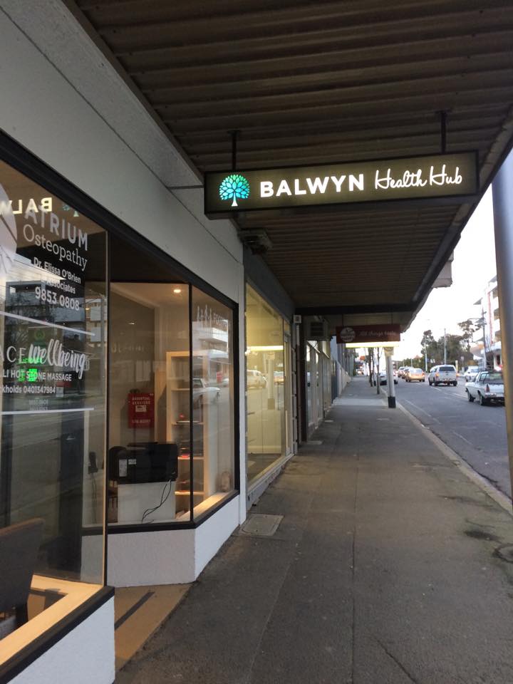 Balwyn Health Hub | 241 Whitehorse Rd, Balwyn VIC 3103, Australia | Phone: (03) 9817 3763
