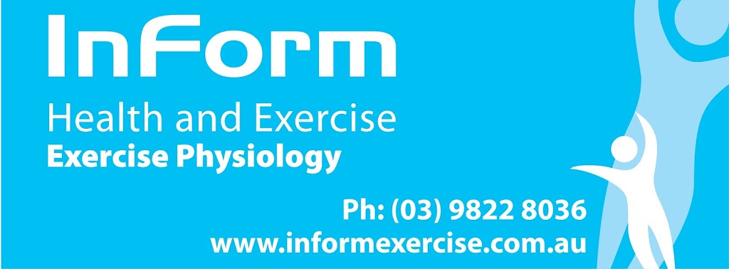 InForm Health & Exercise | health | 4/1463 Malvern Rd, Glen Iris VIC 3146, Australia | 0398228036 OR +61 3 9822 8036