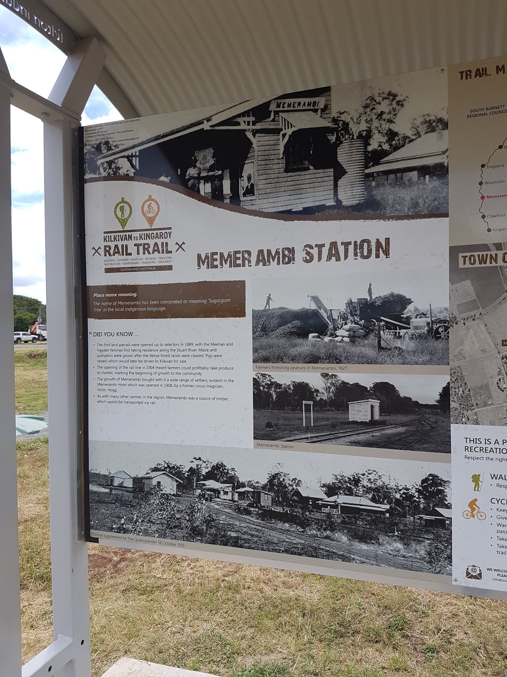Memerambi Train Station Park | park | Memerambi QLD 4610, Australia