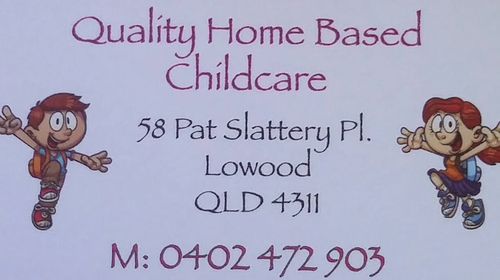 Little Squirts Family Day Care | 58 Pat Slattery Pl, Lowood QLD 4311, Australia | Phone: 0402 472 903