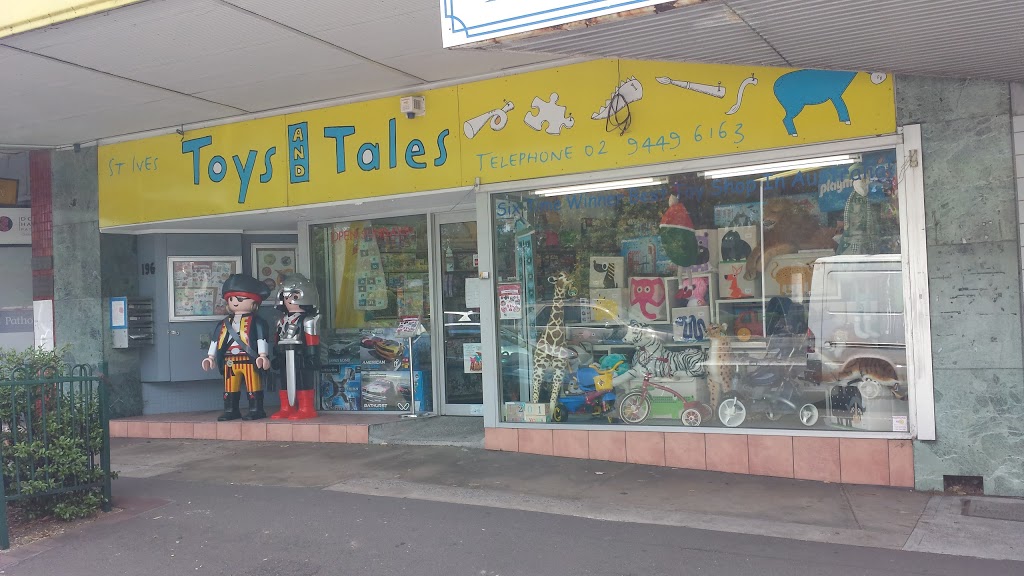 Toys and Tales | store | 196 Mona Vale Rd, St. Ives NSW 2075, Australia | 0294496163 OR +61 2 9449 6163