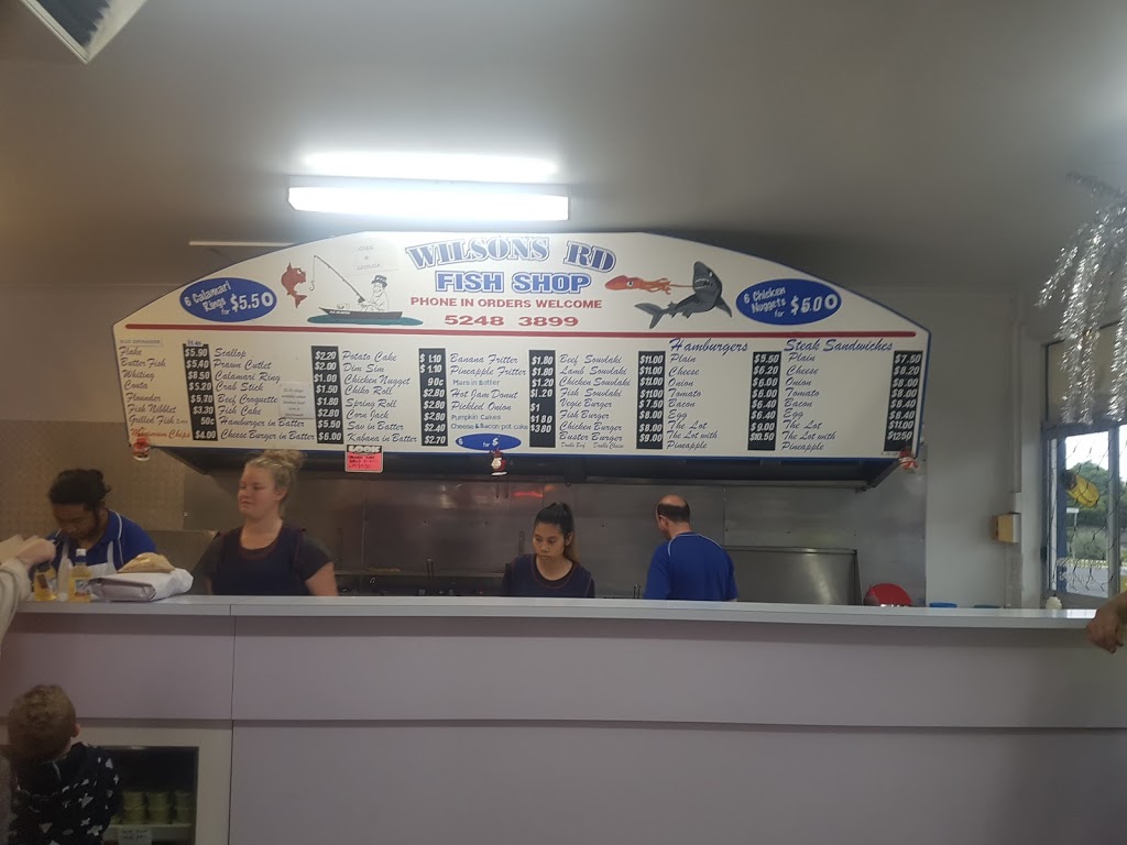 Wilsons Road Fish Shop Geelong | restaurant | 140 Wilsons Rd, Whittington VIC 3219, Australia | 0352483899 OR +61 3 5248 3899