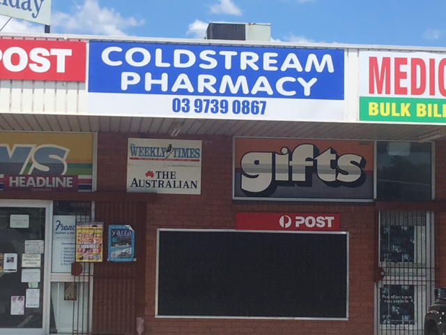 Coldstream pharmacy | 670-672 Maroondah Hwy, Coldstream VIC 3770, Australia | Phone: (03) 9739 0867