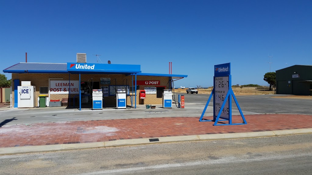 United | gas station | 71 Nairn St, Leeman WA 6514, Australia | 0899531030 OR +61 8 9953 1030