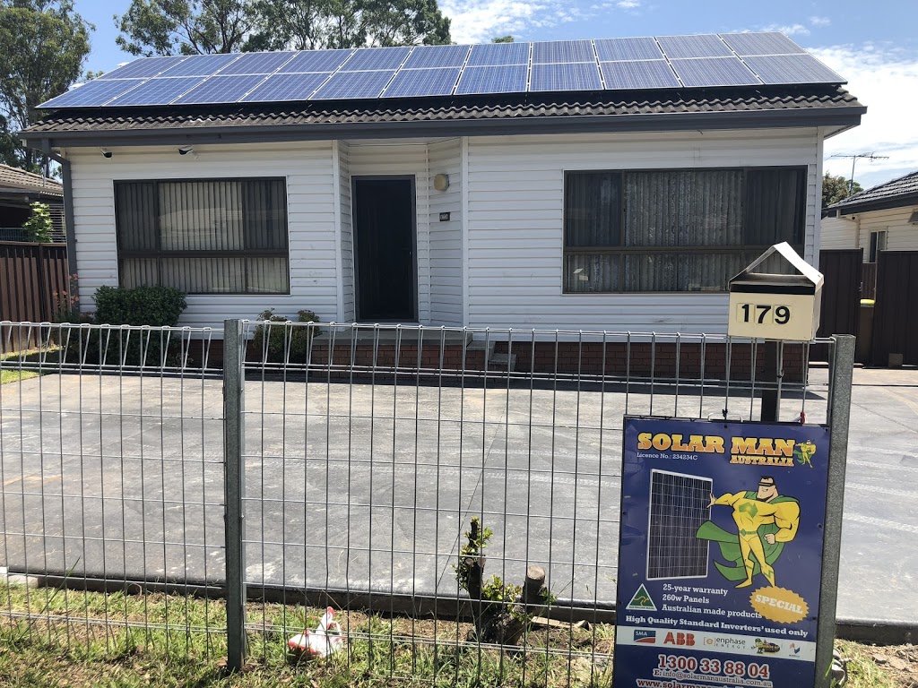 Solar Man Australia | 5/2187 Castlereagh Rd, Penrith NSW 2750, Australia | Phone: (02) 4761 1506