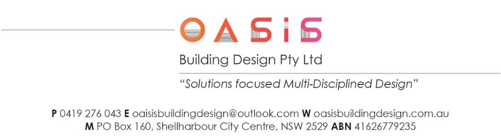 Oasis Building Design Pty Ltd |  | Shop 6/12 Beverley Ave, Warilla NSW 2528, Australia | 0419276043 OR +61 419 276 043