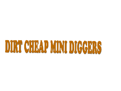 Dirt Cheap Mini Digger Excavator for Hire | 3 Westcott Parade, Rockbank VIC 3335, Australia | Phone: 0439 974 718