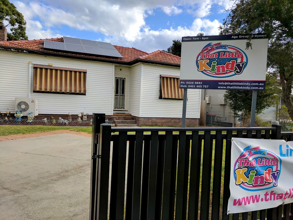 That Little Kindy | 30 Bulli Rd, Toongabbie NSW 2146, Australia | Phone: (02) 9636 5882