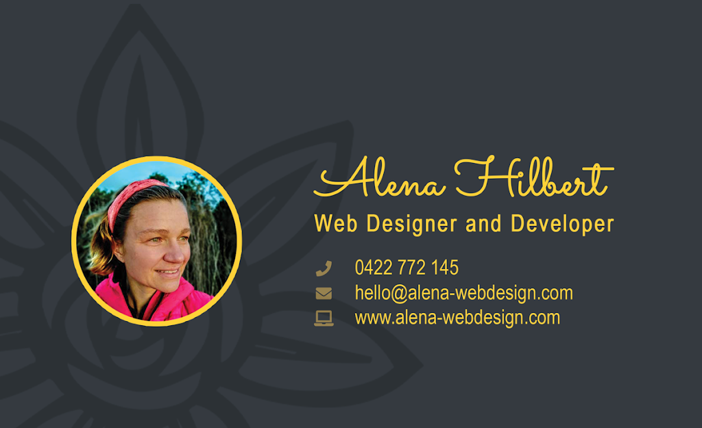 Alena Webdesign | 98 Leschenaultia Ave, Margaret River WA 6285, Australia | Phone: 0422 772 145