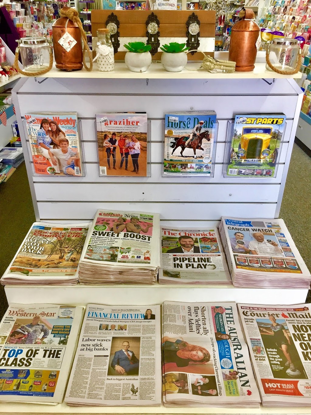 Taroom Newsagency | book store | 46 Yaldwyn St, Taroom QLD 4420, Australia | 0746273822 OR +61 7 4627 3822