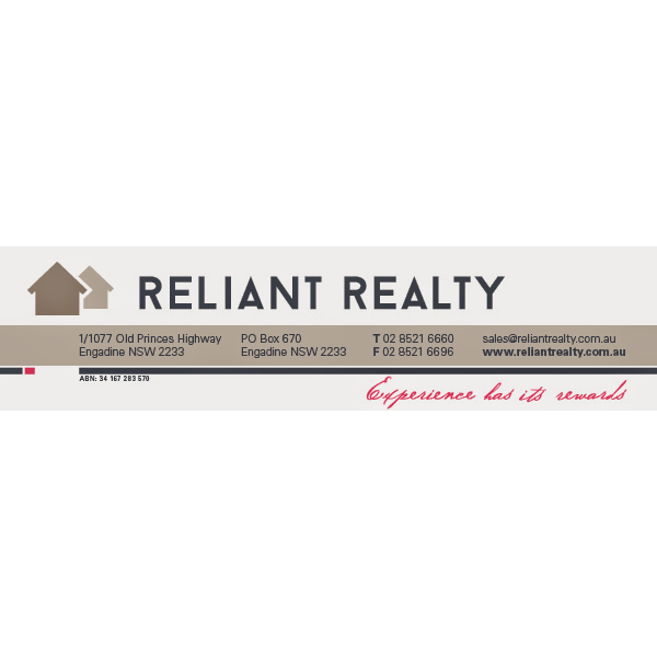 Reliant Realty | real estate agency | 1/1077 Old Princes Hwy, Engadine NSW 2233, Australia | 0285216660 OR +61 2 8521 6660