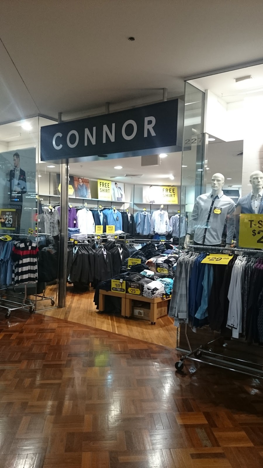 Connor Carlingford | clothing store | Shop 227 Carlingford Court, 801-819 Pennant Hills Rd, Carlingford NSW 2118, Australia | 0298733640 OR +61 2 9873 3640