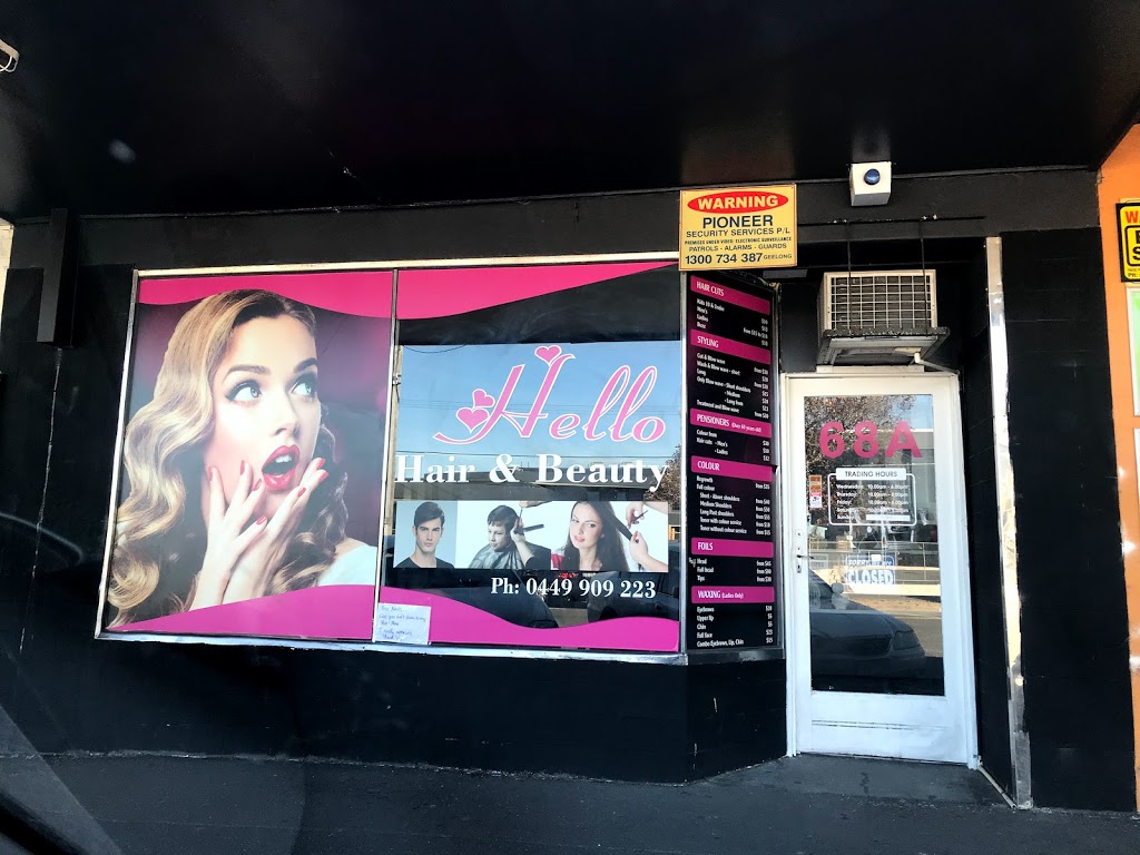 Hello Hair & Beauty | hair care | 68A Robin Ave, Norlane VIC 3214, Australia | 0449909223 OR +61 449 909 223